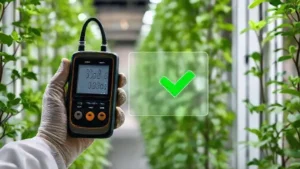 Checklist de 8 Pontos: Como a Máxima Exposição à Luz (PAR) de uma Planta é Registrada e Validada